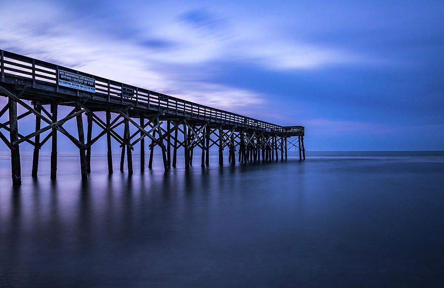 Isle of Palms Pier Photograph by Donnie Whitaker