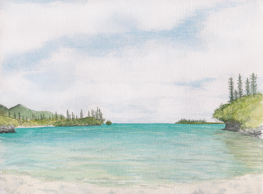 Isle of Pines Painting by Joe Michelli