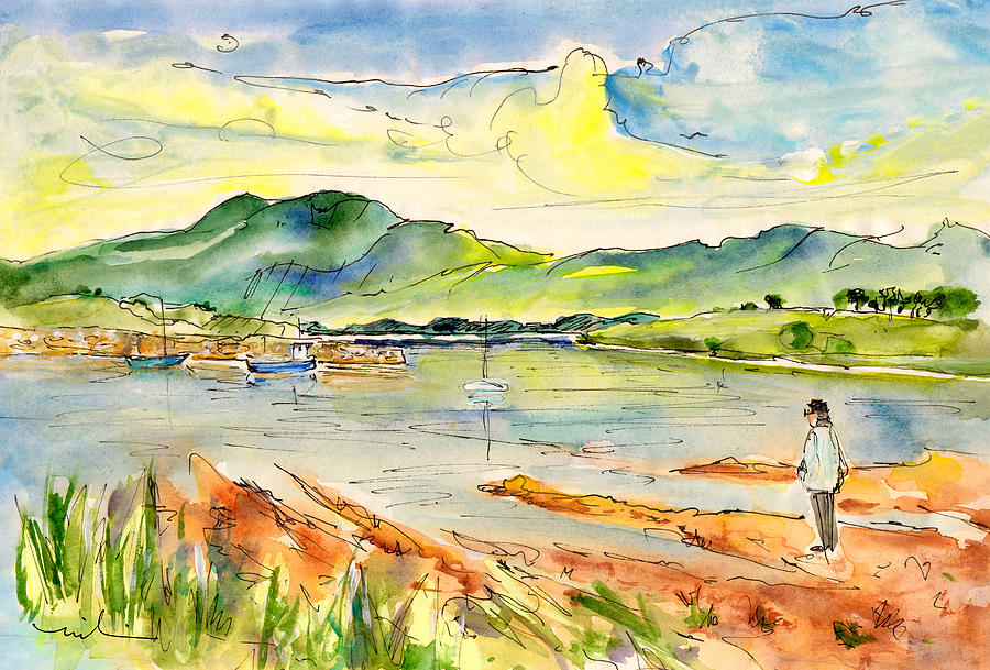 Isle Of Skye 01 Painting by Miki De Goodaboom