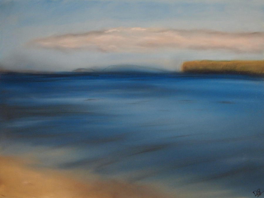 Isle of Skye Beach Pastel by Dave Griffiths