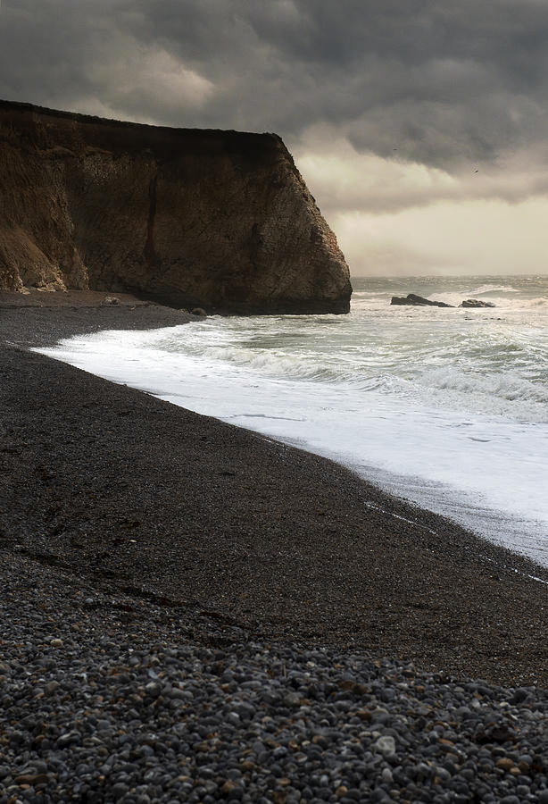 Isle of Wight cliffs Photograph by Jaroslaw Blaminsky