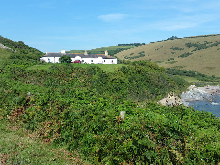 Isolated Cottage Above Mansands Devon Photograph by Mackenzie Moulton