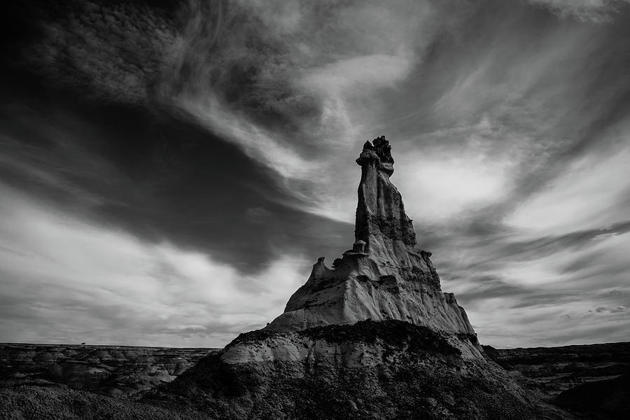 Black And White Photograph - Isolation by Michael Osborne