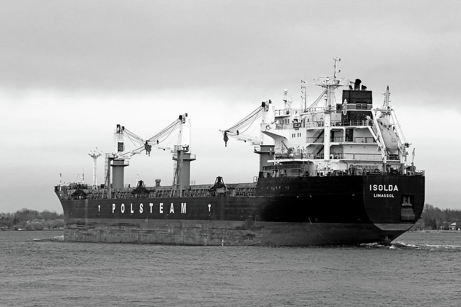 Isolda 2 BW Photograph by Mary Bedy