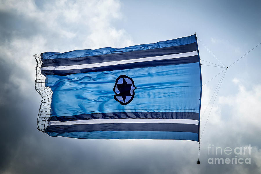 Israel Air Force Flag Photograph by Nir Ben-Yosef