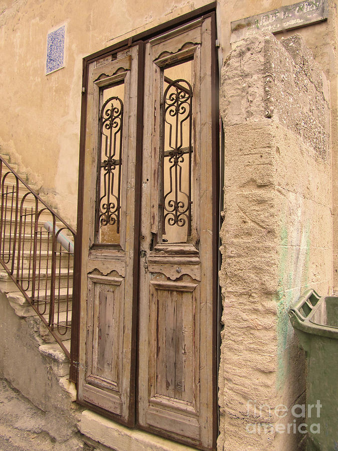 Israel Door Peach Photograph by Donna L Munro