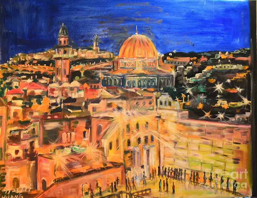 Israel Painting By Huang Fine Art America   Israel Huang 