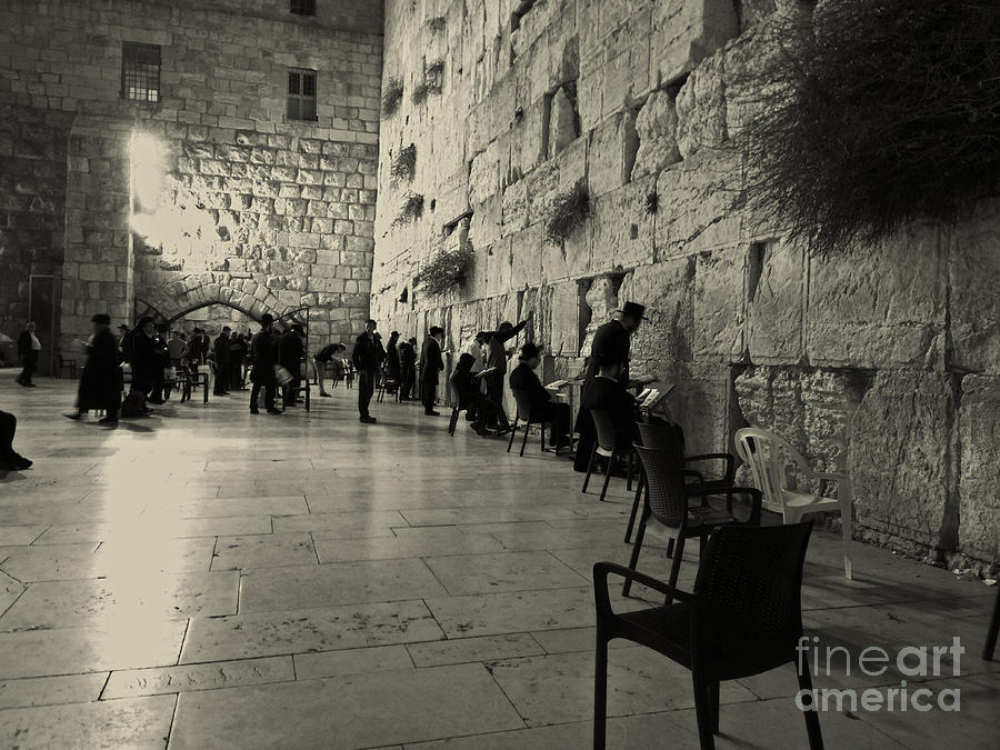 The Wailing Wall #2 Photograph by Doc Braham