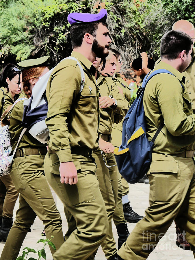 Israeli Defense Forces Photograph by Maxine Kamin