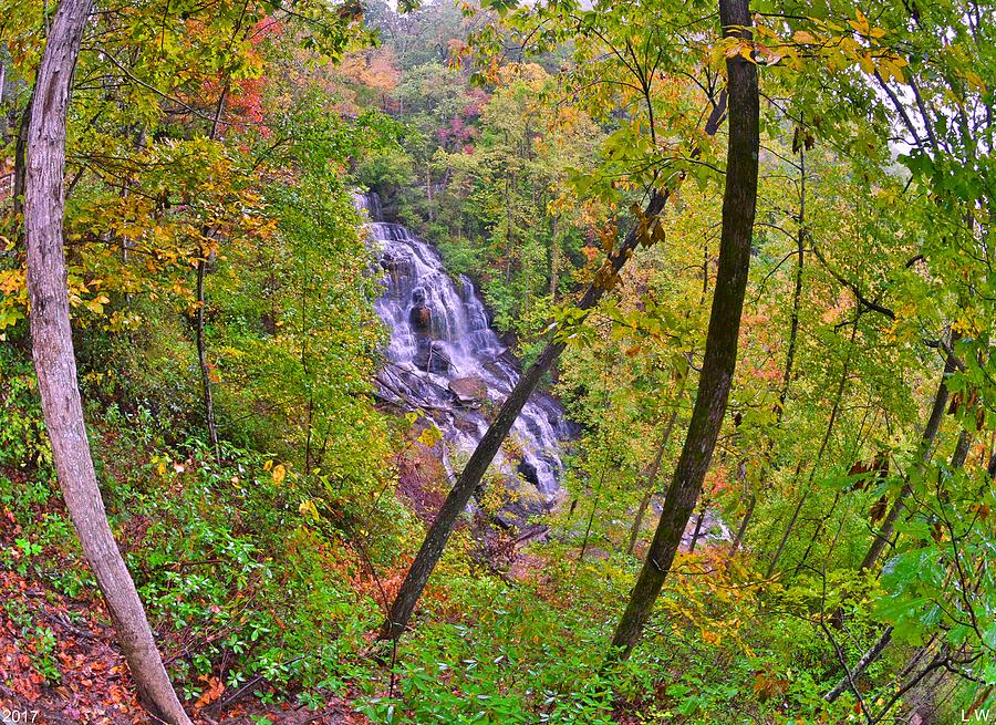 Issaqueena Waterfall SC Photograph by Lisa Wooten
