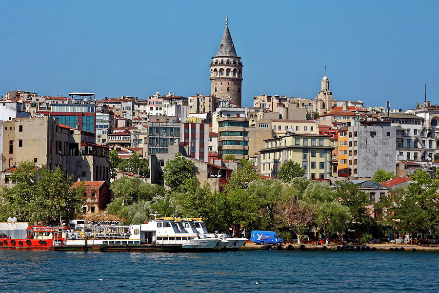 Istanbul Cityscape Photograph by Sally Weigand