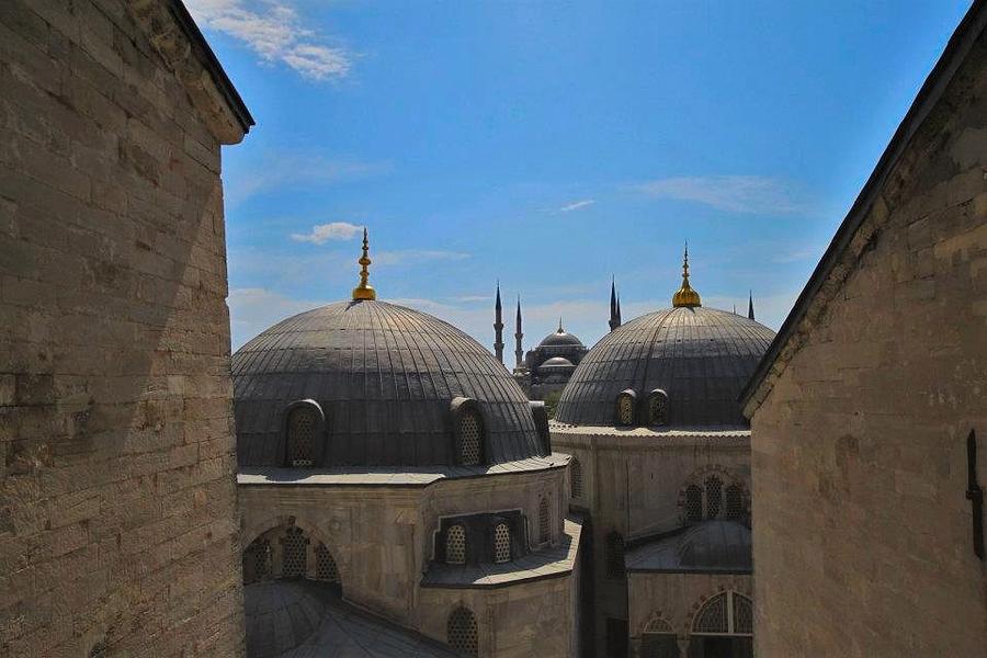 Istanbul Domes Photograph by Daniel Koglin