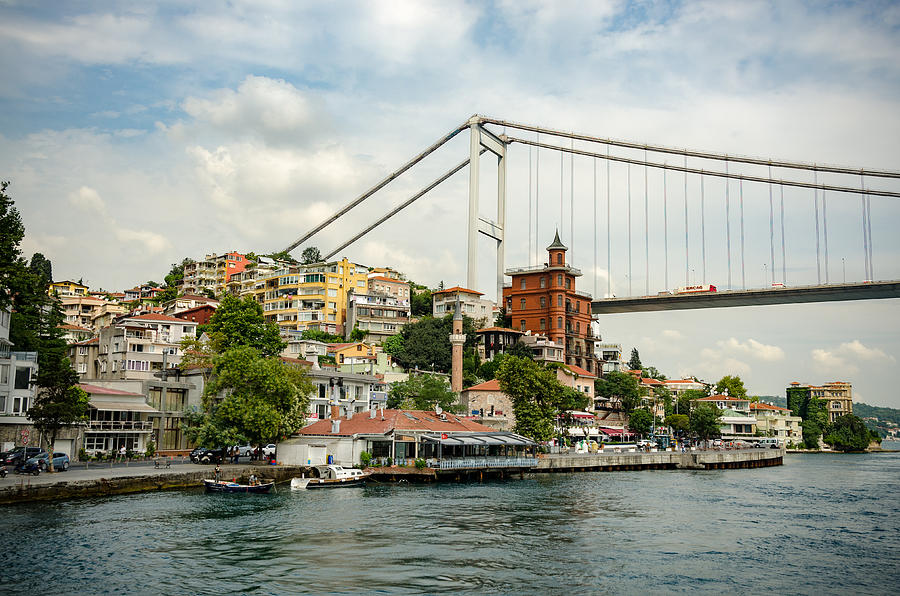 Istanbul from the Bosphorus Photograph by Anthony Doudt