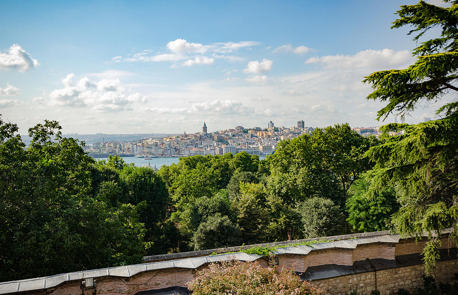 Istanbul From Topkapi Palace Photograph by Anthony Doudt