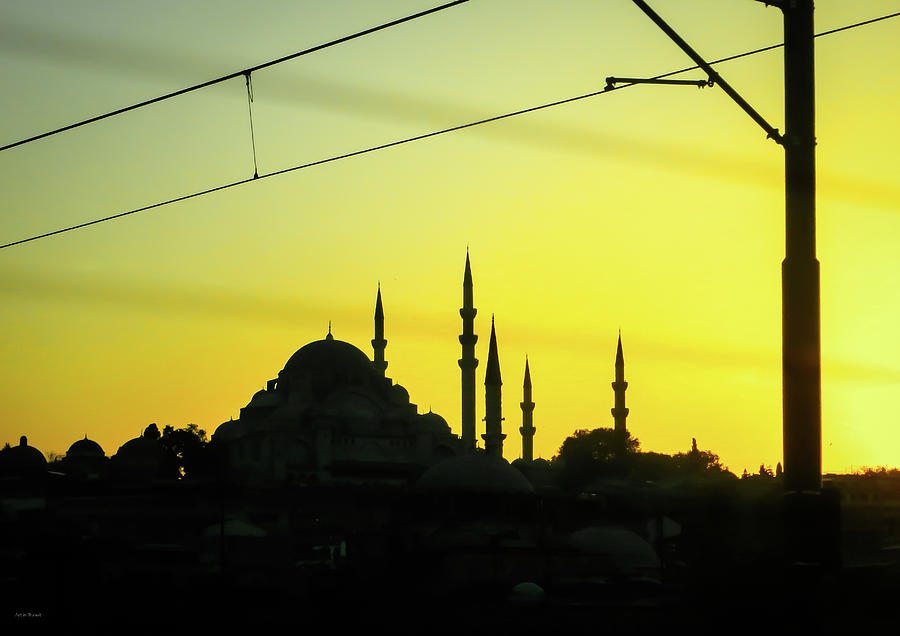 Istanbul Sunset Photograph by Ross Henton