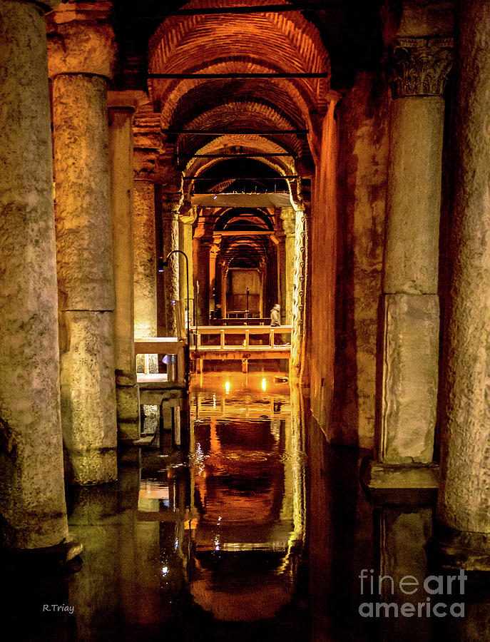 Istanbul Underground Cistern 2 Photograph by Rene Triay FineArt Photos