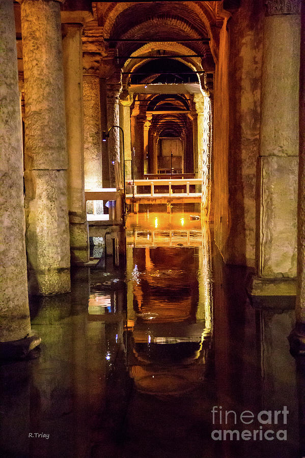 Istanbul Underground Cistern 3 Photograph by Rene Triay FineArt Photos