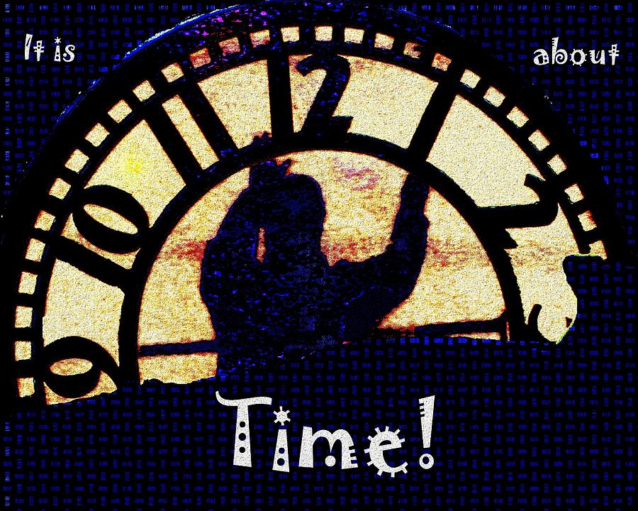 It is About Time Painting by Cliff Wilson