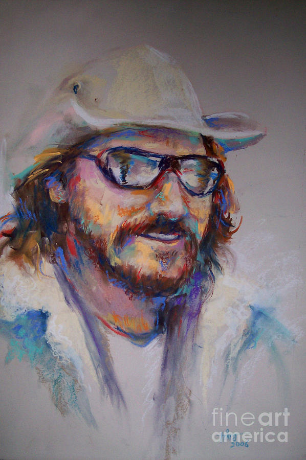 Portraits Painting - It is snowing by Tina Siddiqui Portraits Painting - It is snowing by Tina Siddiqui