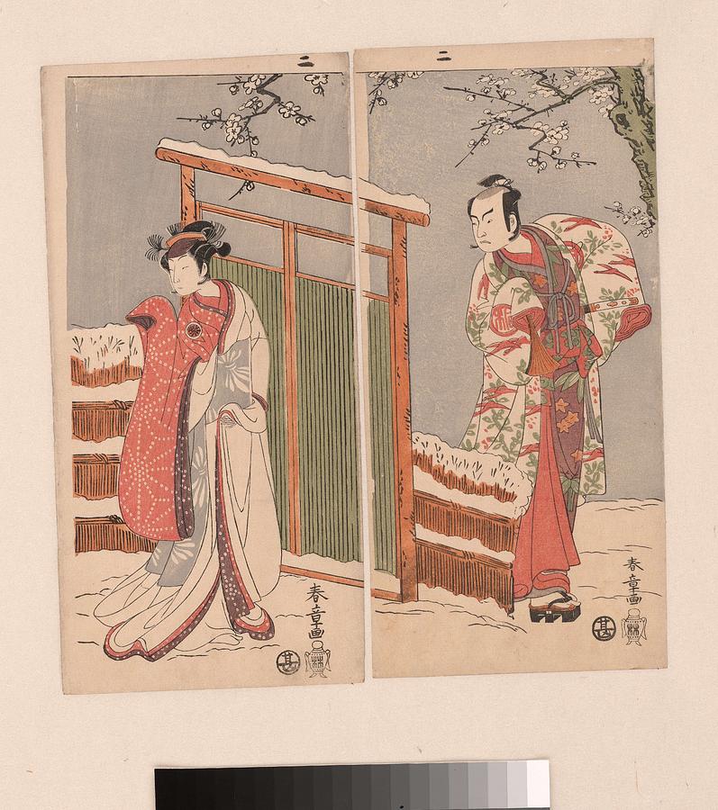 It is something more than others s pencils. , Gokawa shosho, 1770 b Painting by Celestial Images