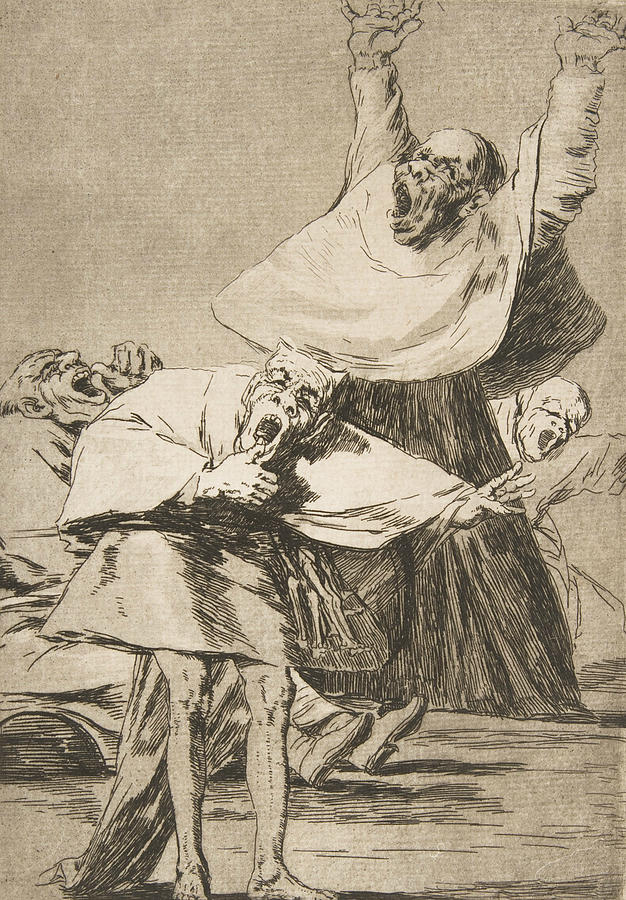 It is time Relief by Francisco Goya