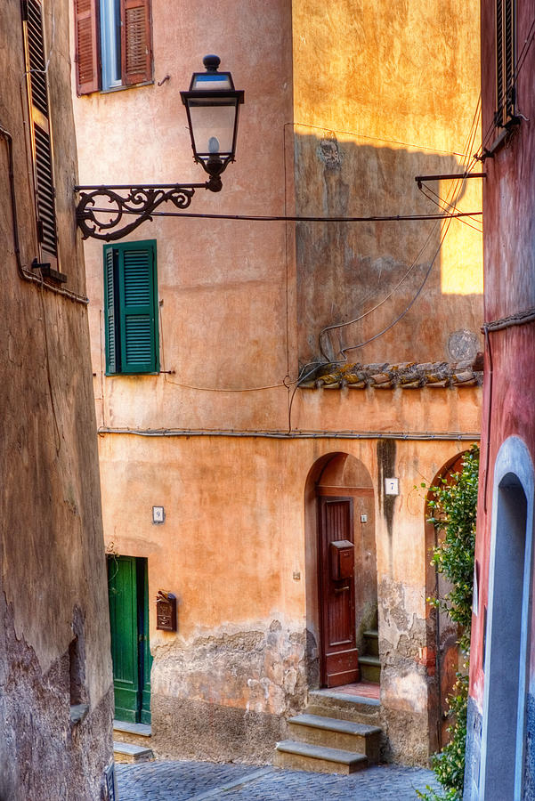 Italian alley Photograph by Silvia Ganora