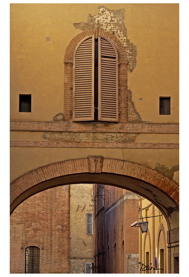 Italian Arch Photograph by Peggy Dietz