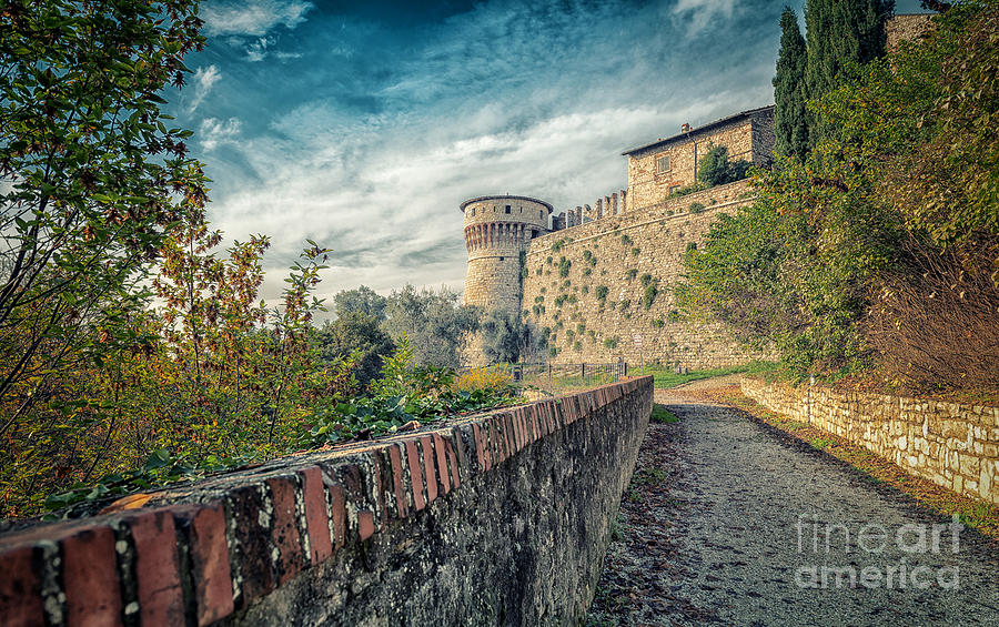 Castle Photograph - Italian Castle by Giordano Aita