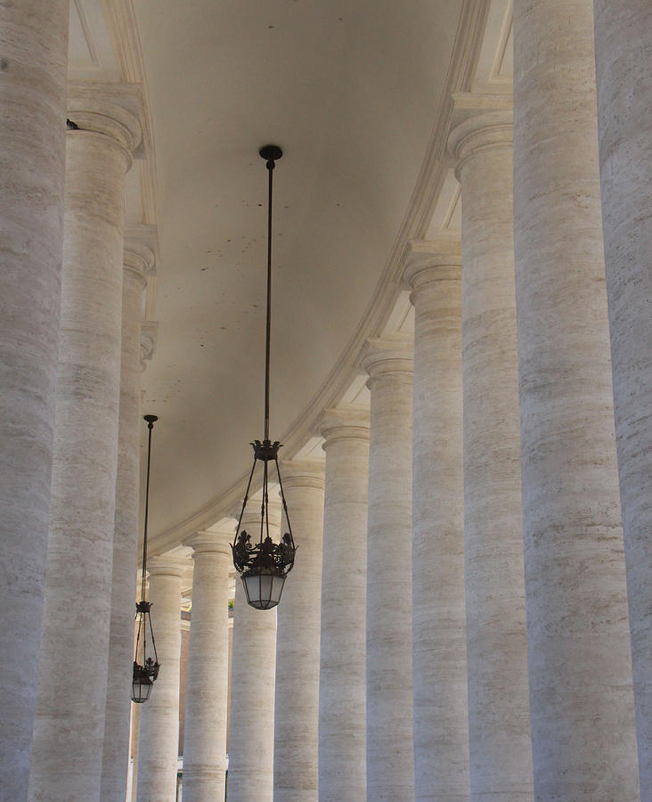 Italian columns Photograph by Valeria New | Pixels