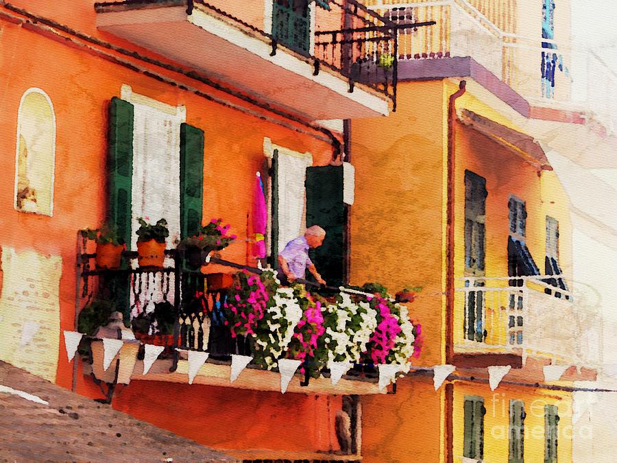 An Italian Day Painting by Jacklyn Duryea Fraizer