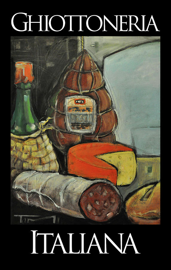 Italian Deli Poster Painting by Tim Nyberg