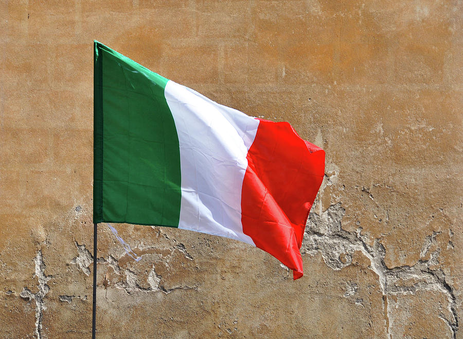 Italian flag Photograph by Dutourdumonde Photography