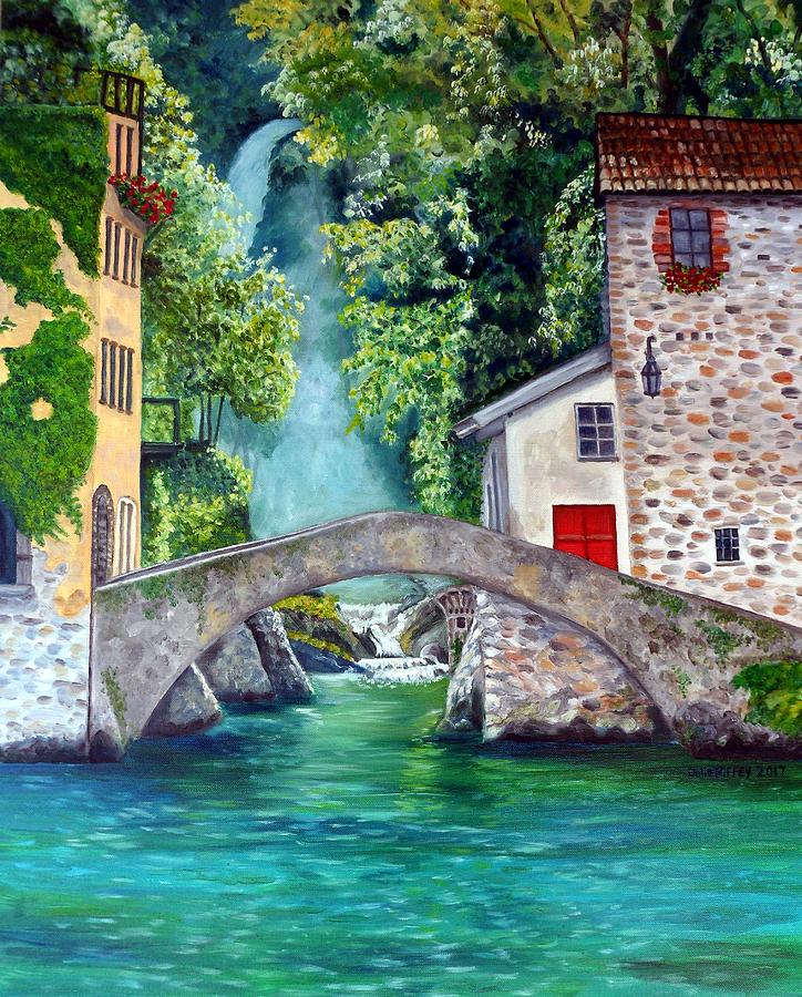 Italian Getaway Painting by Julie Brugh Riffey