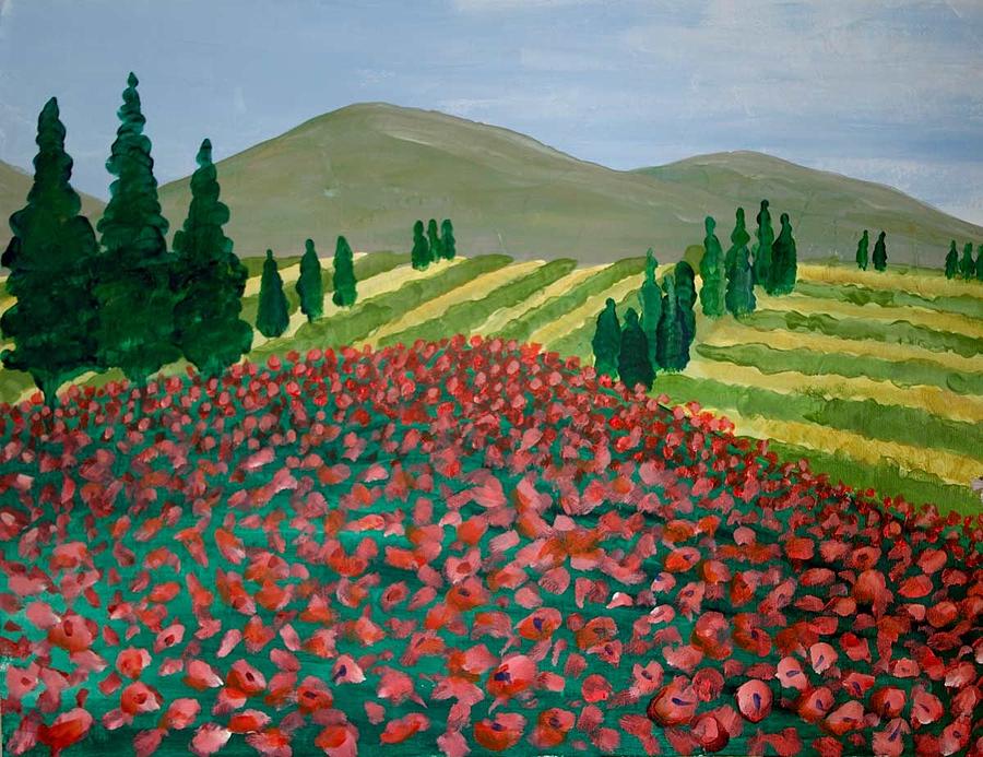 Italian Landscape by Richard Fritz Italian Landscape by Richard Fritz