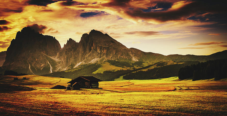 Italian Mountain Valley Photograph by Mountain Dreams