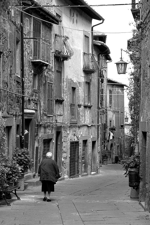 Italian Stroll Photograph by Valentino Visentini