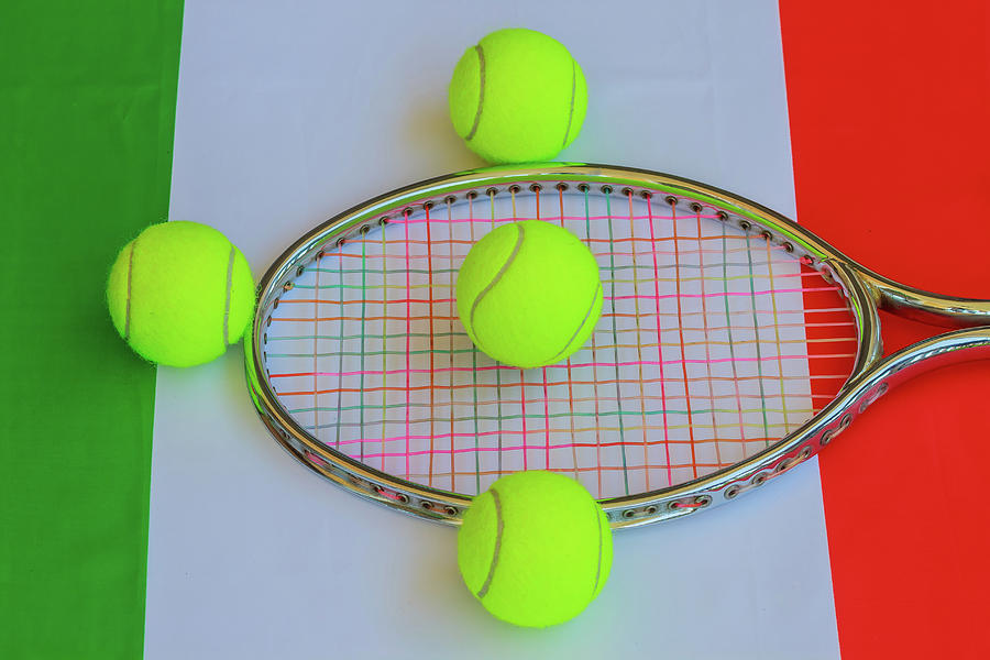 Italian Tennis Photograph by Daniele Mattioda