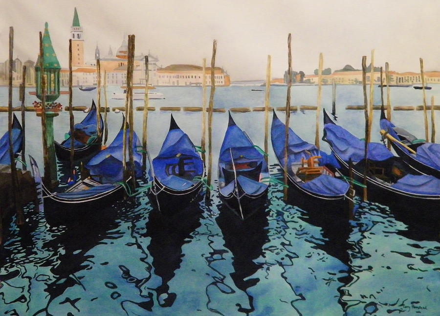 Italian Waters Painting by Terry Honstead