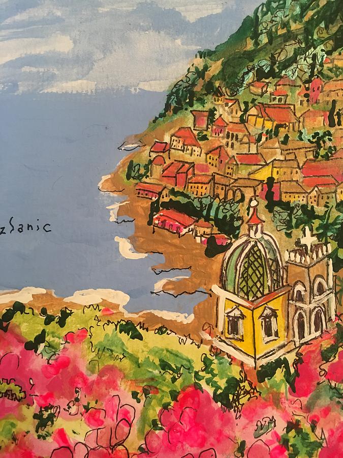 Italy Painting by Barbara Szlanic