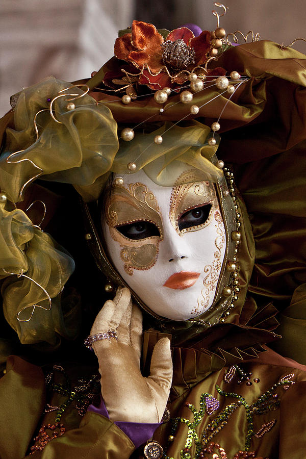 Italy Carnival Green Photograph by Amy Belisle - Fine Art America