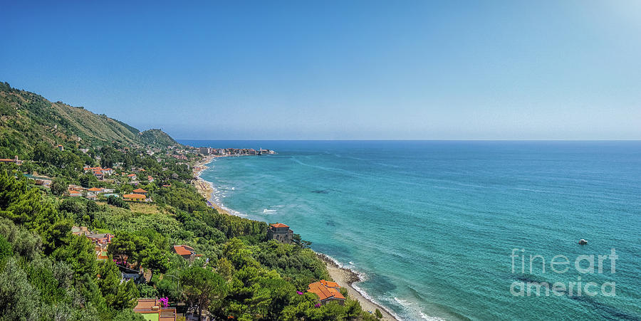 Italy Coast View Photograph by JR Photography