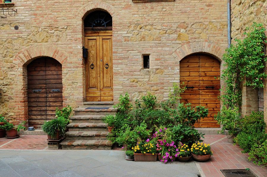 Italy - Door Eight Photograph by Jim Benest