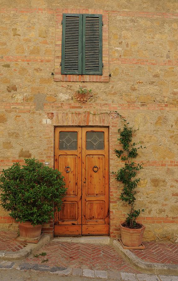 Italy - Door Nine Photograph by Jim Benest