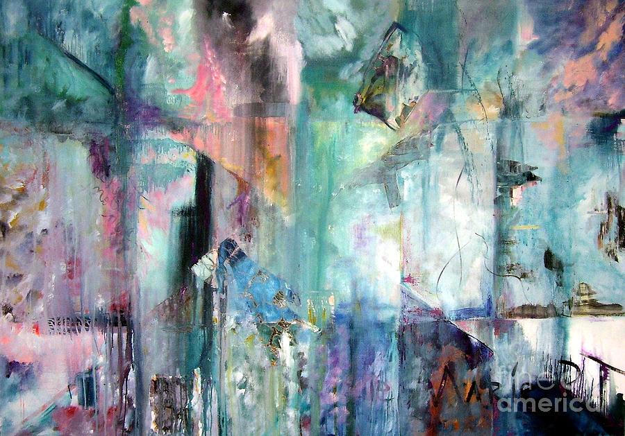 Abstract Painting - Italy Experience by Jodie Marie Anne Richardson Traugott          aka jm-ART