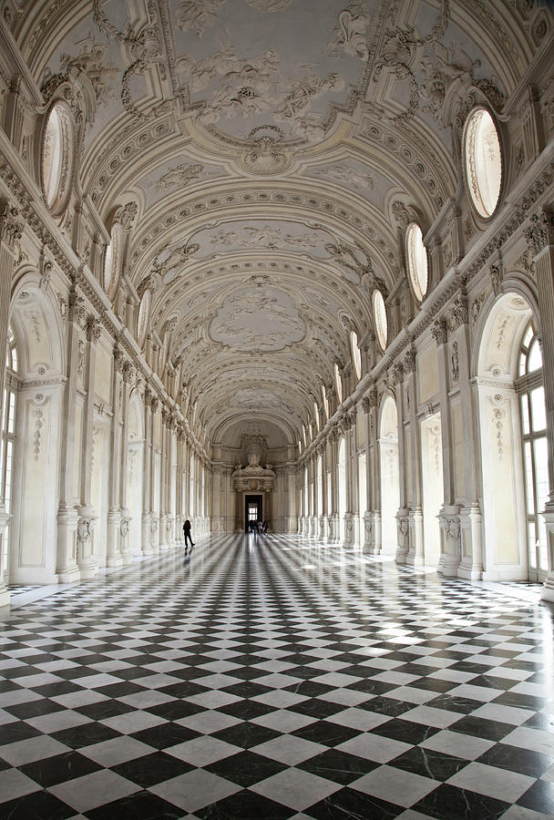 Italy - Royal Palace, Galleria di Diana, Venaria, Turin, Italy Photograph by Paolo Modena