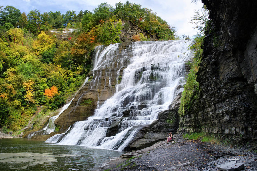 Ithaca Falls State Park Photograph by Christina Rollo