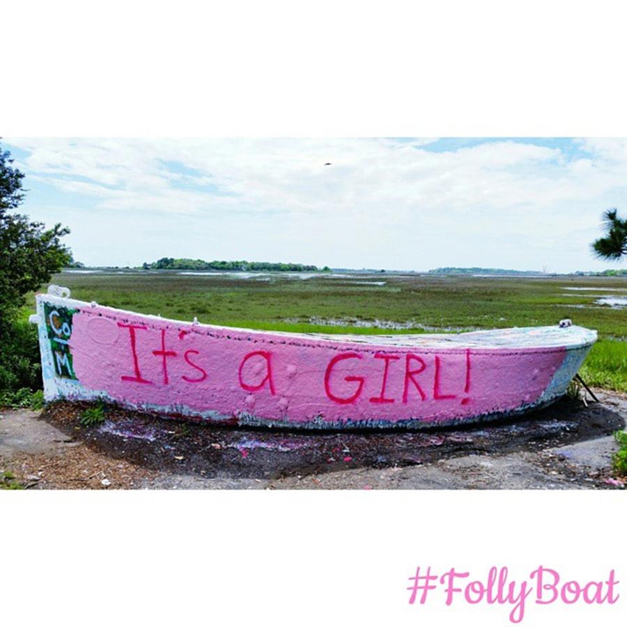 Lowcountry Photograph - Its A Girl!!! 👪👶👸 by Folly Boat