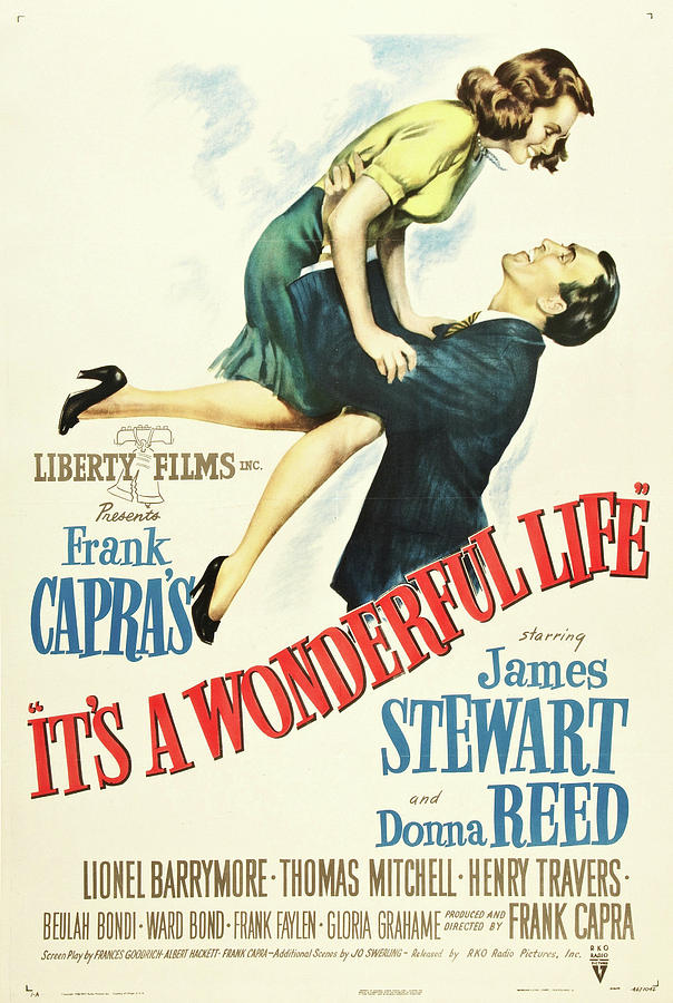 Its A Wonderful Life Retro Movie Poster Photograph by Retro Photography ...