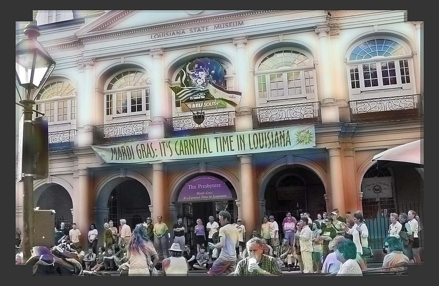 New Orleans Photograph - Its Carnival Time by Linda Kish New Orleans Photograph - Its Carnival Time by Linda Kish