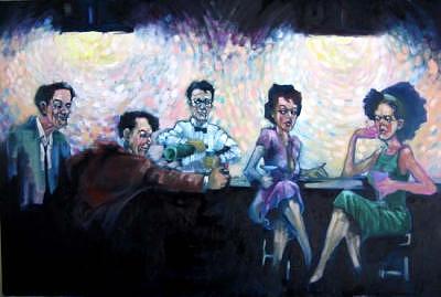 Its Gonna Be A Bumpy Night Painting by Kevin McKrell Its Gonna Be A Bumpy Night Painting by Kevin McKrell